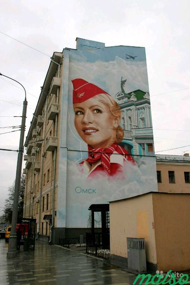 Роспись стен в Москве. Фото 8