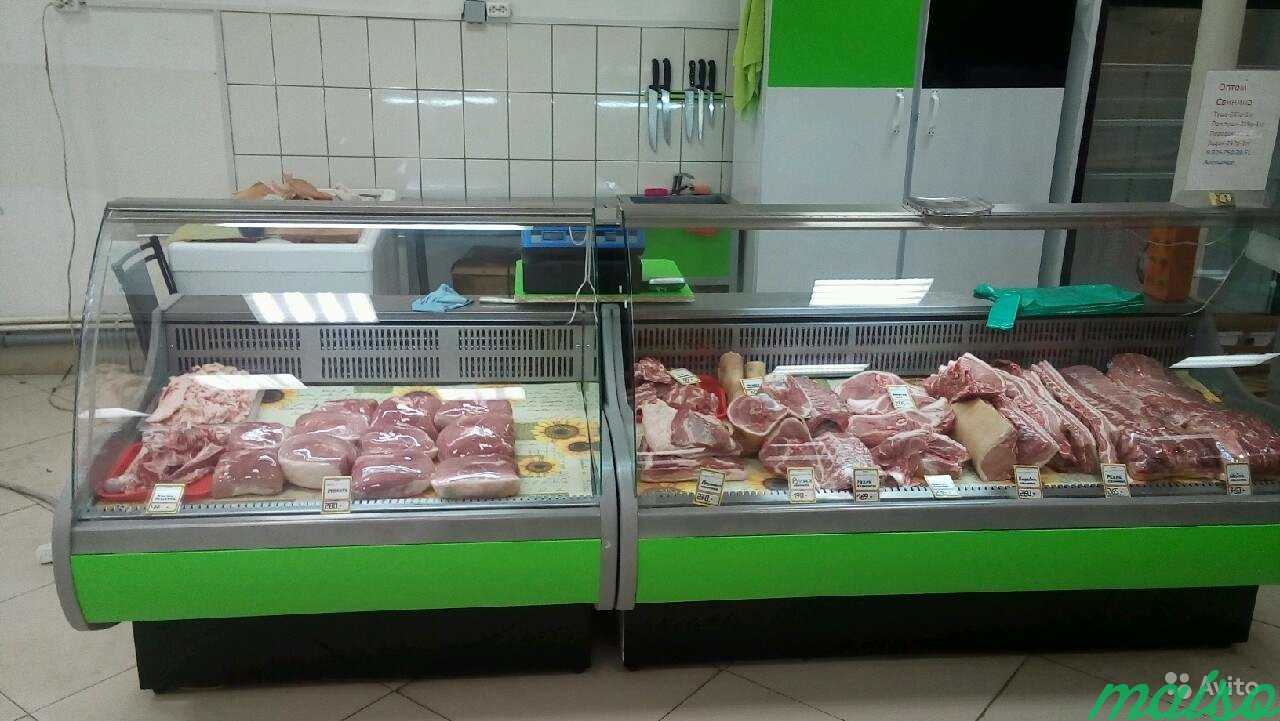 Витрины холодильные под мясо б/у в Москве. Фото 1