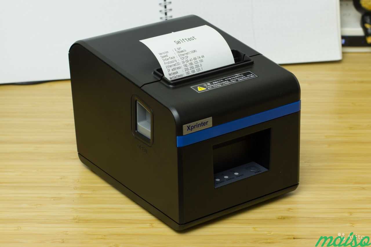 Принтер чеков Xprinter XP-N160II LAN Новый в Москве. Фото 6