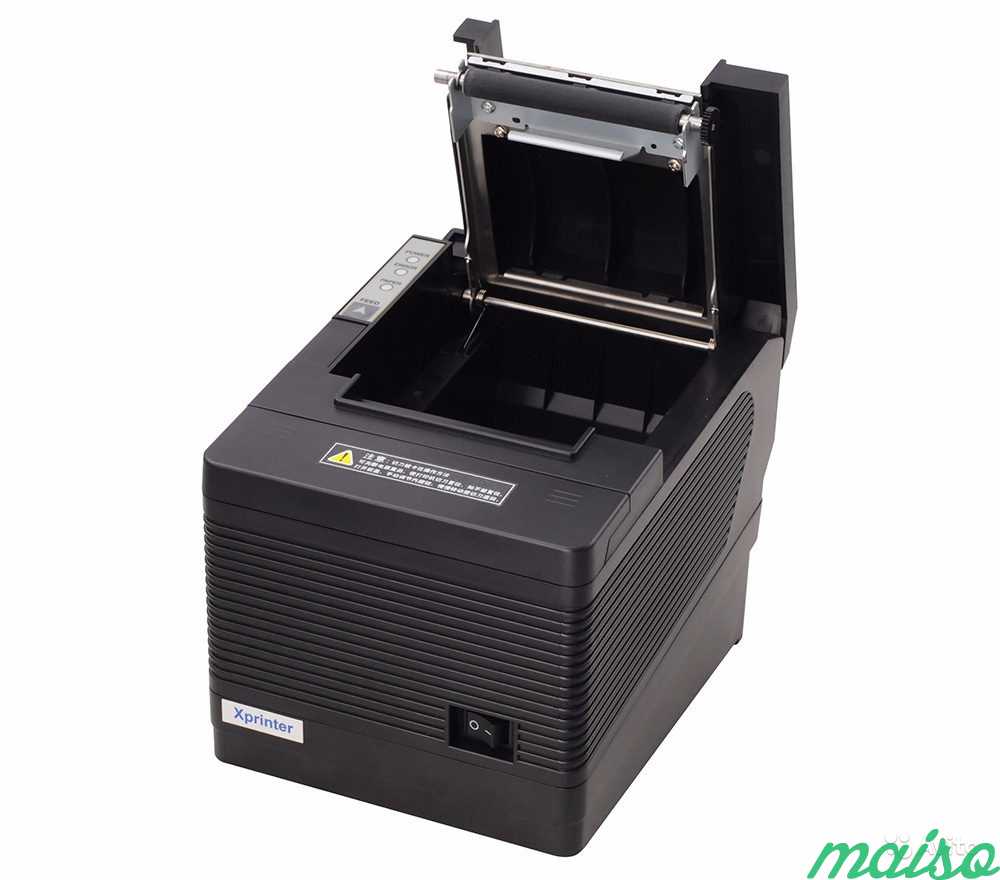 Принтер чеков Xprinter XP-Q260III USB LAN Новый в Москве. Фото 4