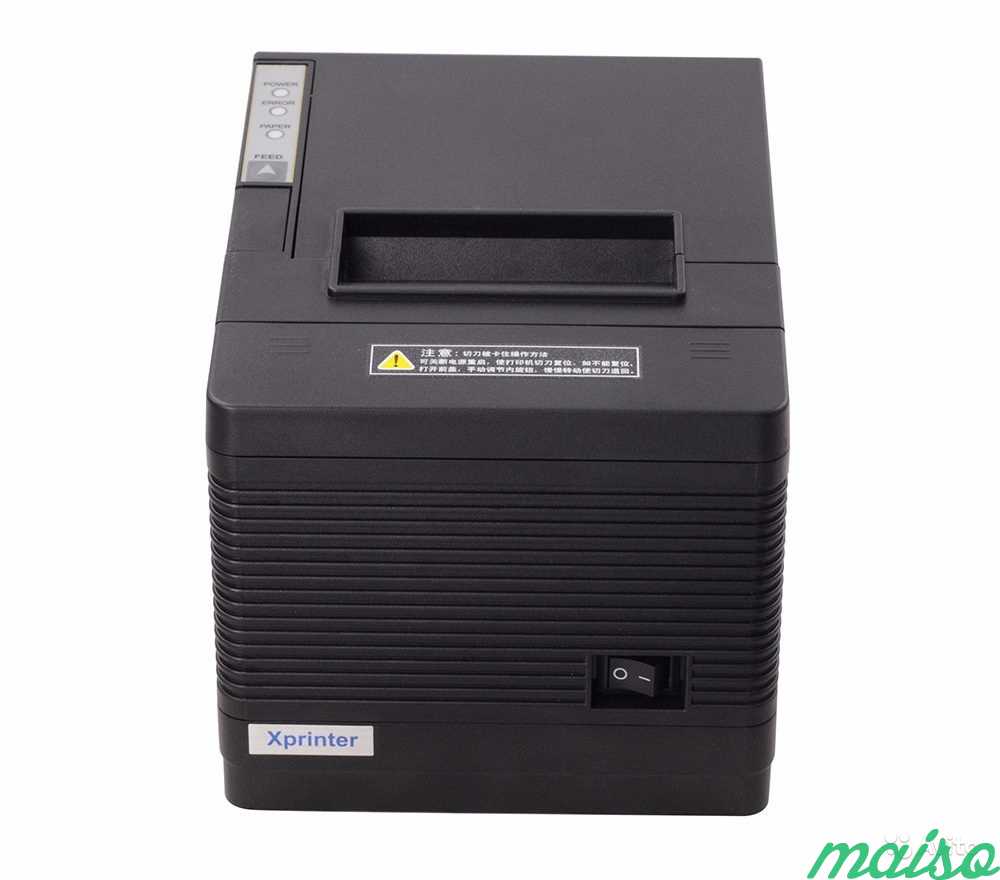 Принтер чеков Xprinter XP-Q260III USB LAN Новый в Москве. Фото 5