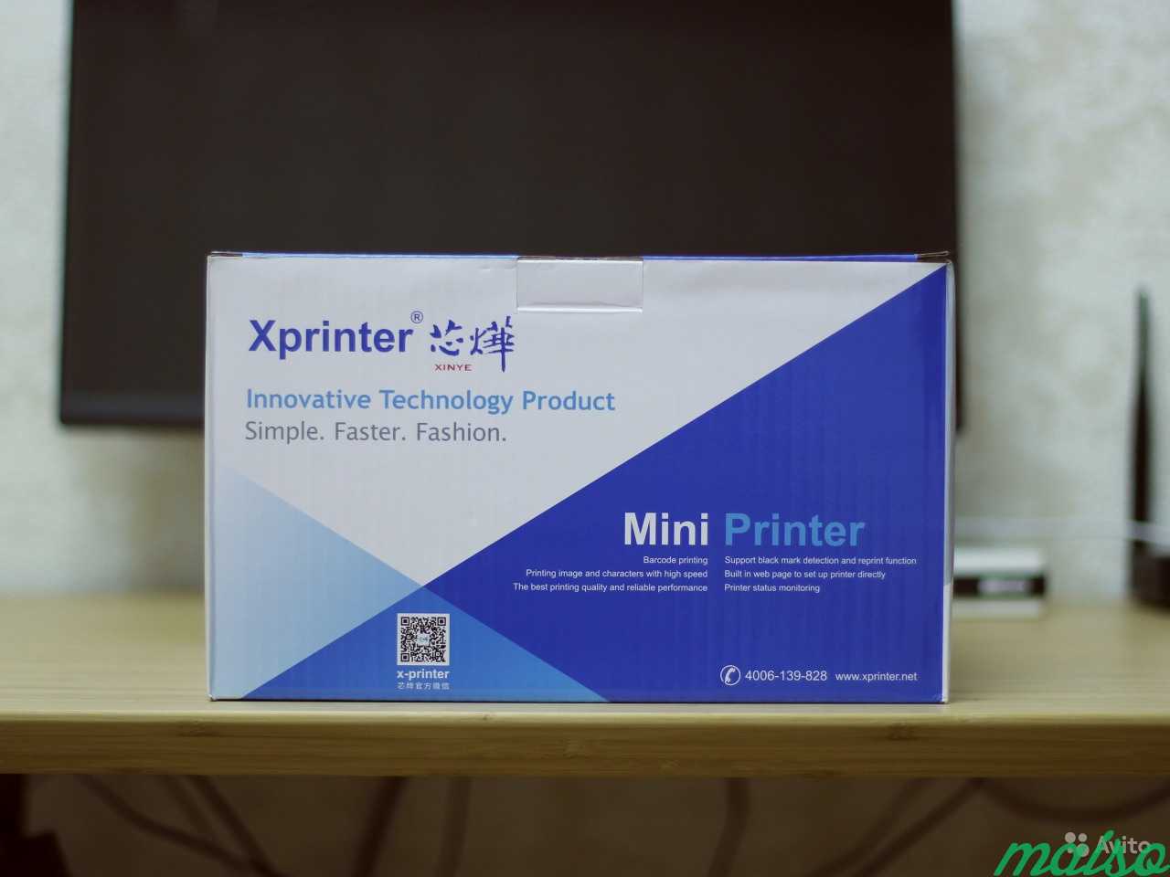 Принтер этикеток и штрих-кодов Xprinter XP-370B в Москве. Фото 2