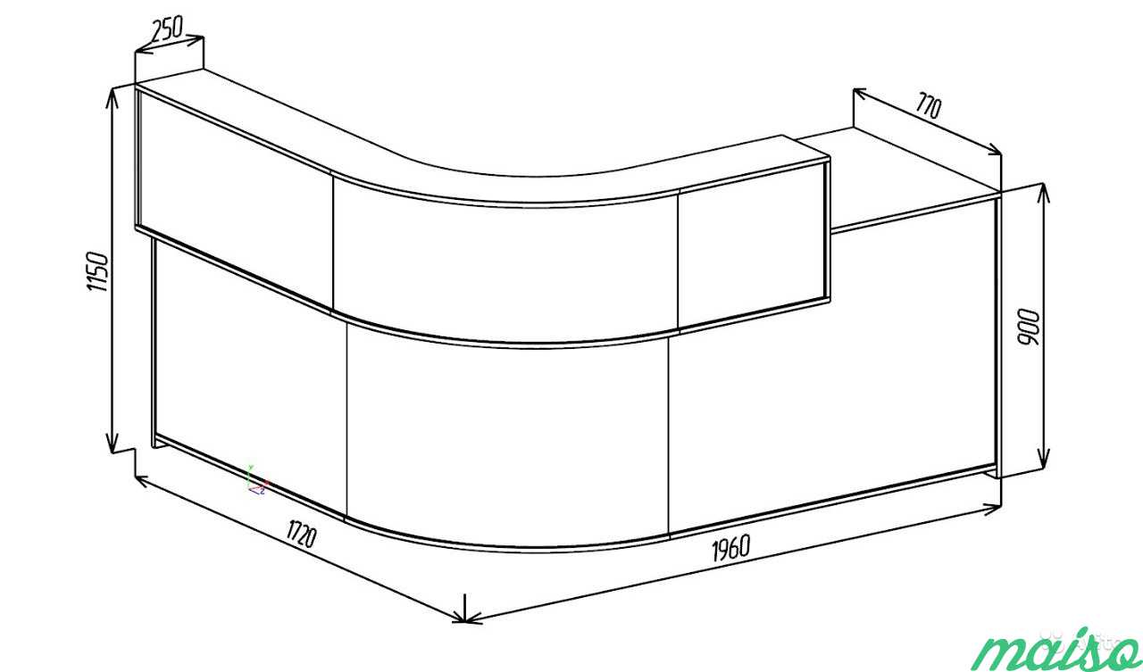 Размеры стойки. Разрез стойки ресепшн сбоку. Ресепшен 1800х1800 с=Хема. Стойка ресепшн схема прямая вид сбоку. Высота стойки ресепшн.
