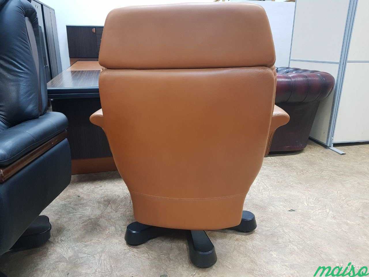 Кресло для руководителя, кожа Люкс Б12280 бу в Москве. Фото 5
