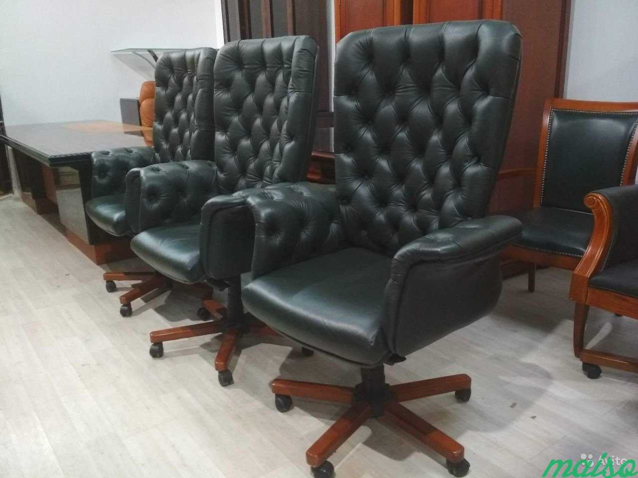 Кресло для руководителя бу Б12445 в Москве. Фото 1