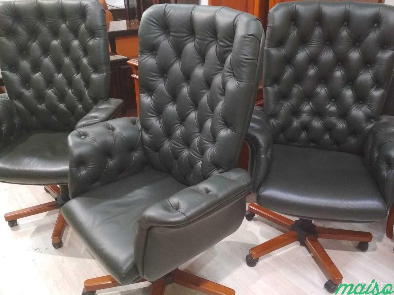 Кресло для руководителя бу Б12445 в Москве. Фото 9