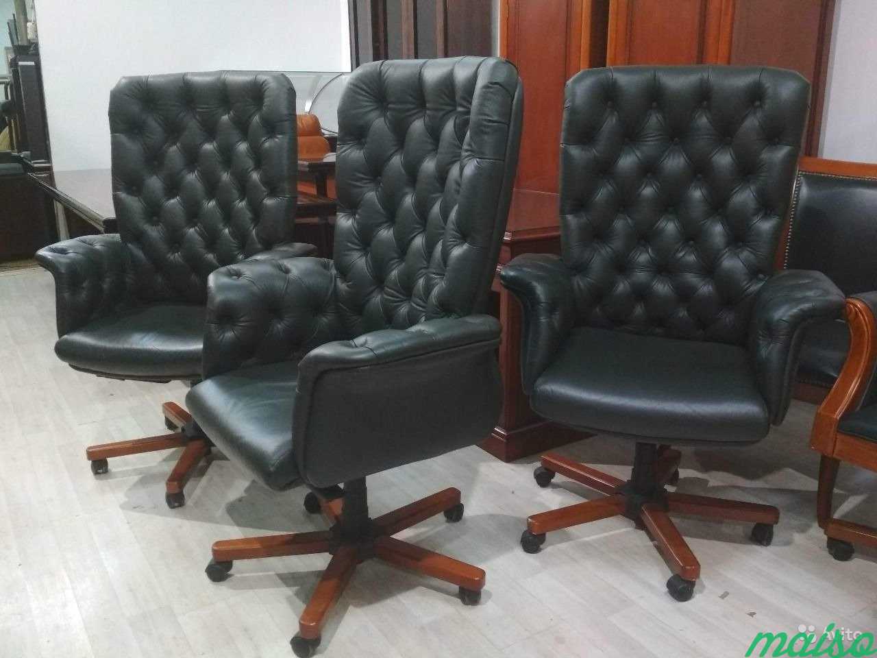Кресло для руководителя бу Б12445 в Москве. Фото 5