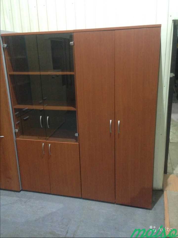 Комплект офисных шкафов,б/у в Москве. Фото 1