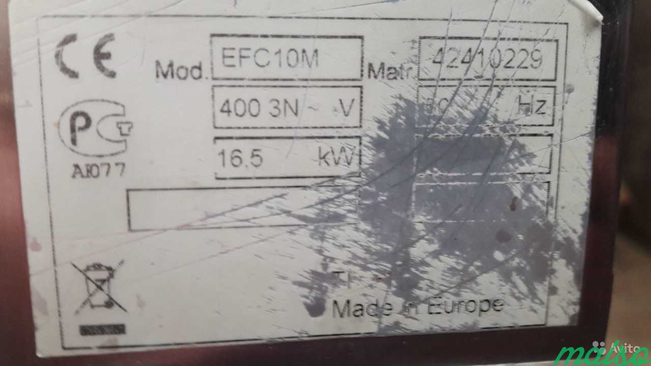 Пароконвектомат Tecnoinox EFC10M. Конвектомат в Москве. Фото 7