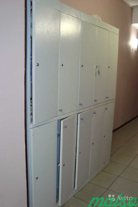 Металлические шкафы для хранения личных вещей в Москве. Фото 5