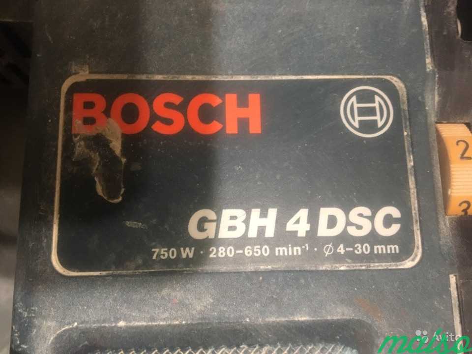 Ударная дрель Bosch Hammer GBH4DSC бетон 30мм в Москве. Фото 4