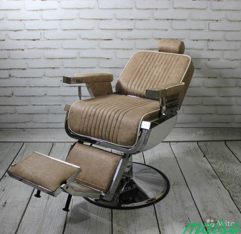 Мужское парикмахерское кресло,Бабрер, олд браун в Москве. Фото 4