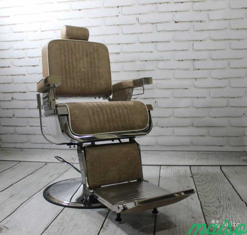 Мужское парикмахерское кресло,Бабрер, олд браун в Москве. Фото 1