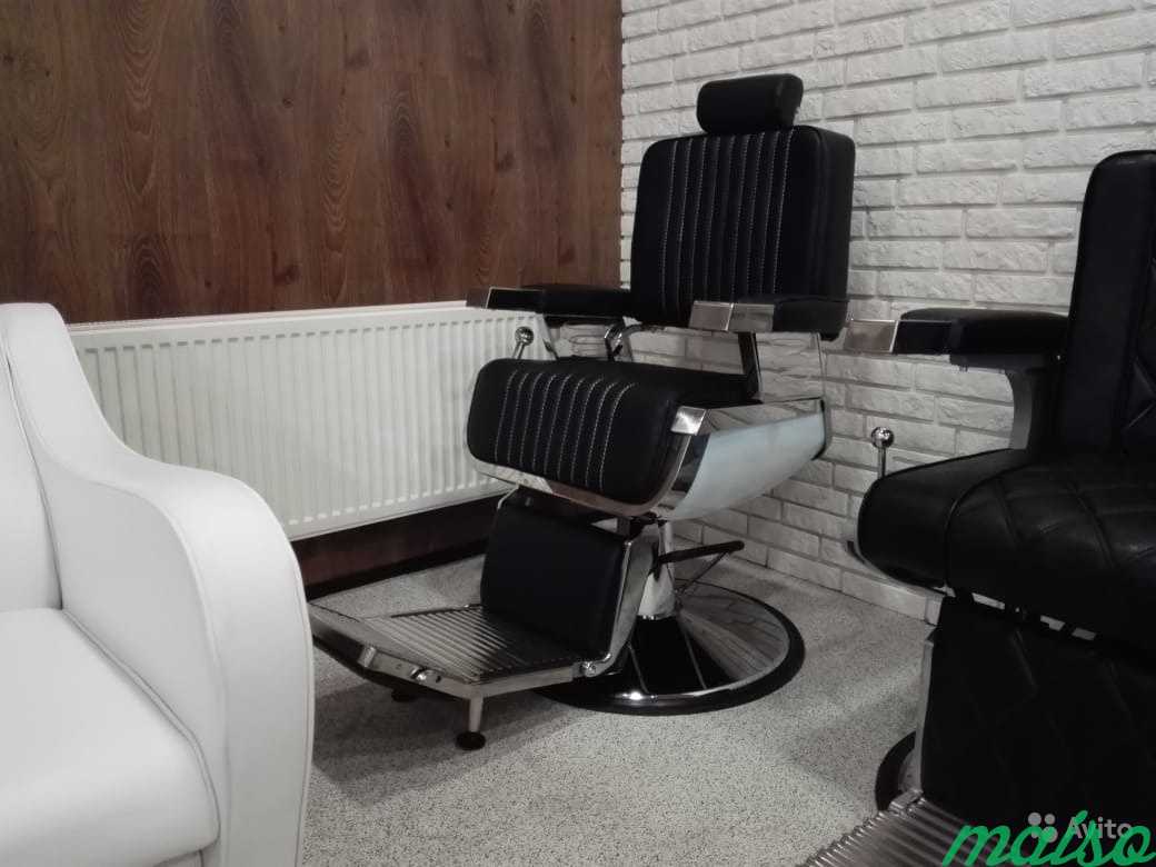 Мужское парикмахерское кресло Barber Black в Москве. Фото 3