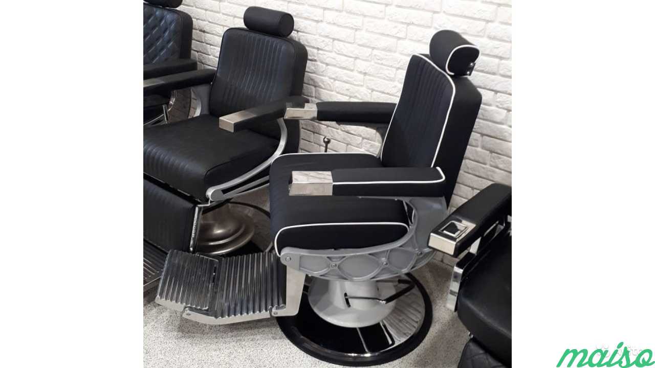 Мужское парикмахерское кресло Barber F-9139 в Москве. Фото 2