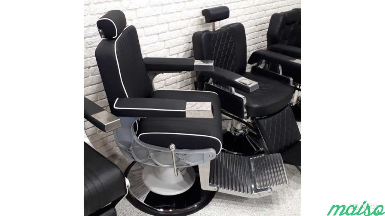 Мужское парикмахерское кресло Barber F-9139 в Москве. Фото 4