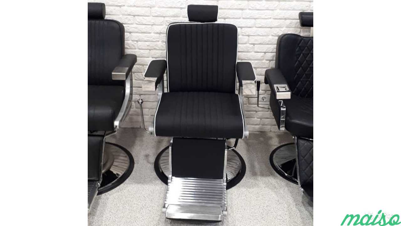Мужское парикмахерское кресло Barber F-9139 в Москве. Фото 3