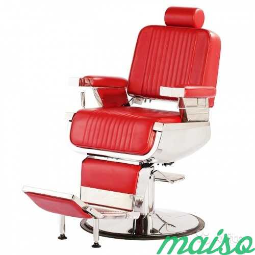 Мужское парикмахерское кресло Barber Red в Москве. Фото 2