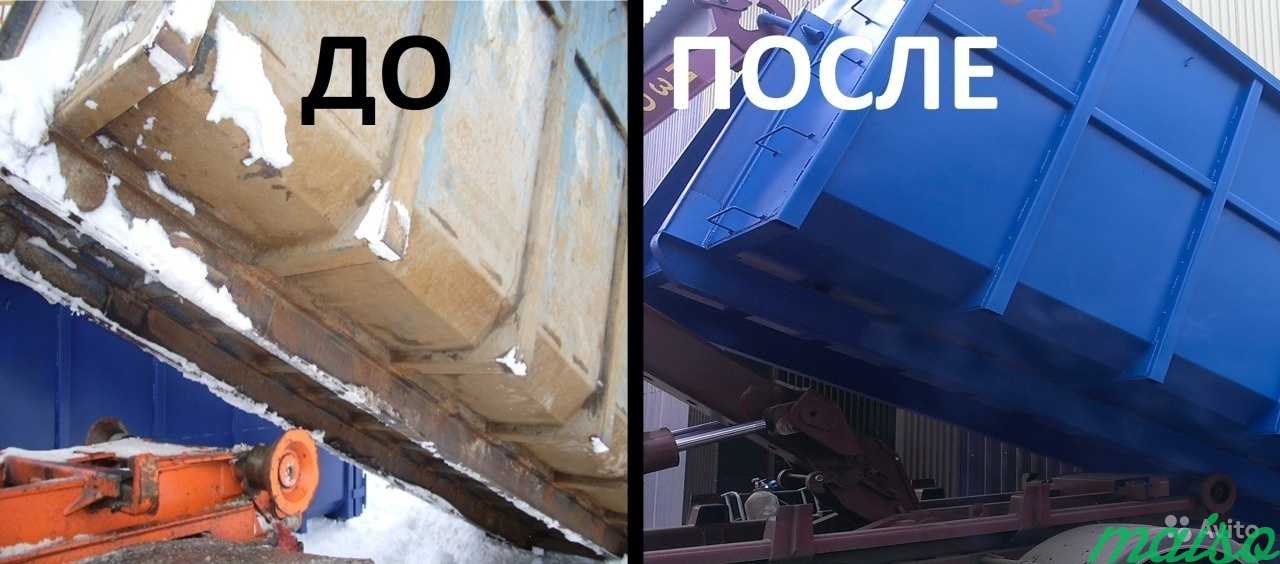 Запчасти и ремонт мусорных контейнеров в Москве. Фото 2