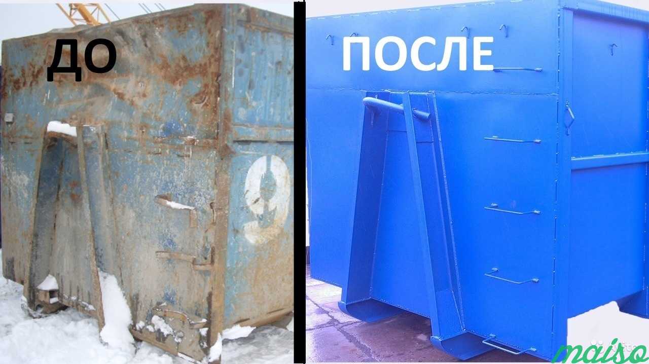 Запчасти и ремонт мусорных контейнеров в Москве. Фото 1