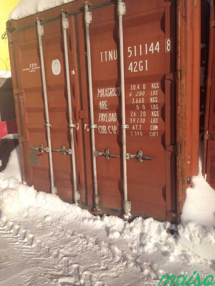 40ф стандарт. контейнер ttnu 5111448 в Москве. Фото 1