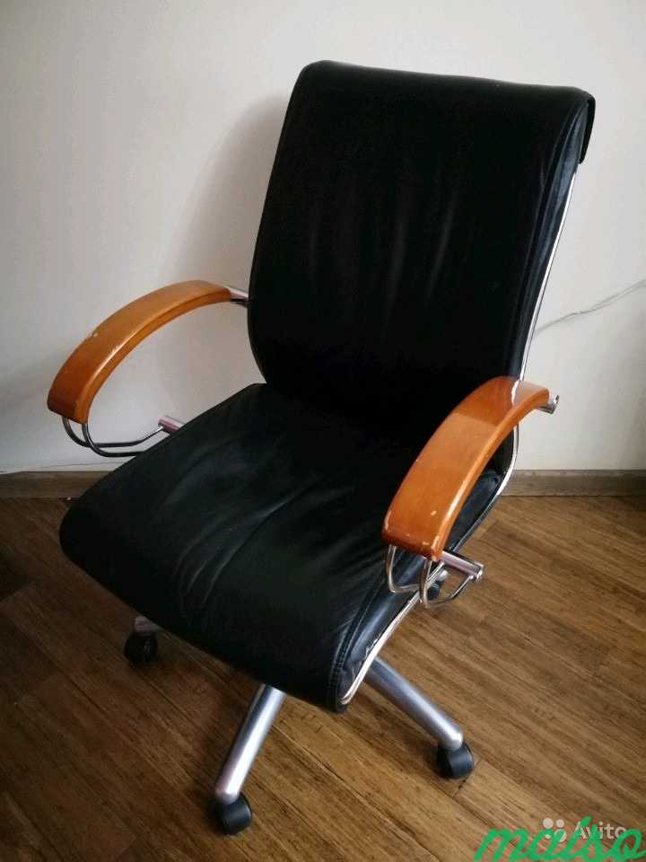 Компьютерное кресло кожа в Москве. Фото 2