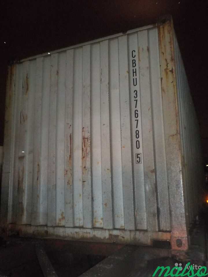 Стандартный контейнер 20 футов № cbhu3767805 в Москве. Фото 2