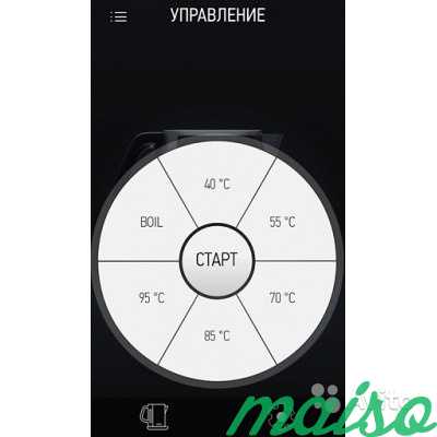 Новый Чайник Redmond RK-M170S управление телефоном в Москве. Фото 6