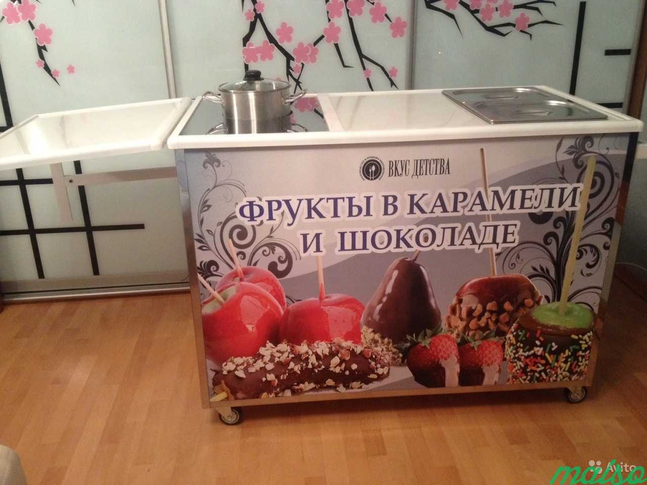 Оборудование для яблок в карамели и фруктов в шоко в Москве. Фото 3