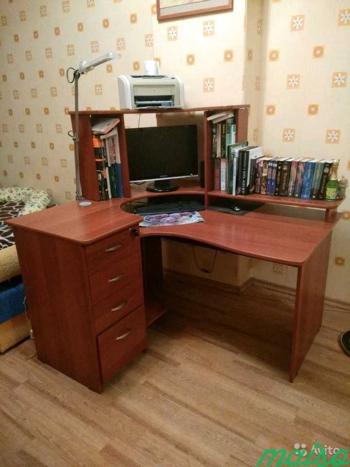 Угловой Компьютерный стол в Москве. Фото 1