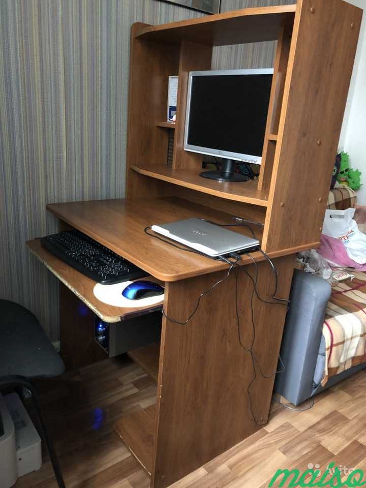 Компьютерный стол в хорошем состоянии в Москве. Фото 4