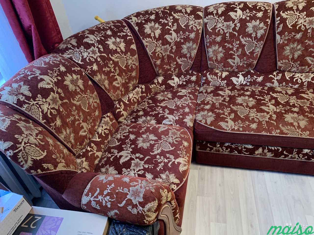 Винтажный угловой диван в Москве. Фото 3