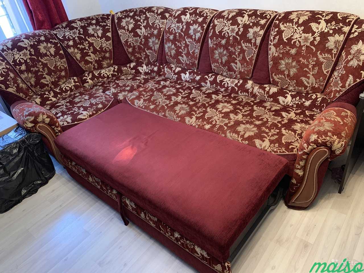 Винтажный угловой диван в Москве. Фото 5