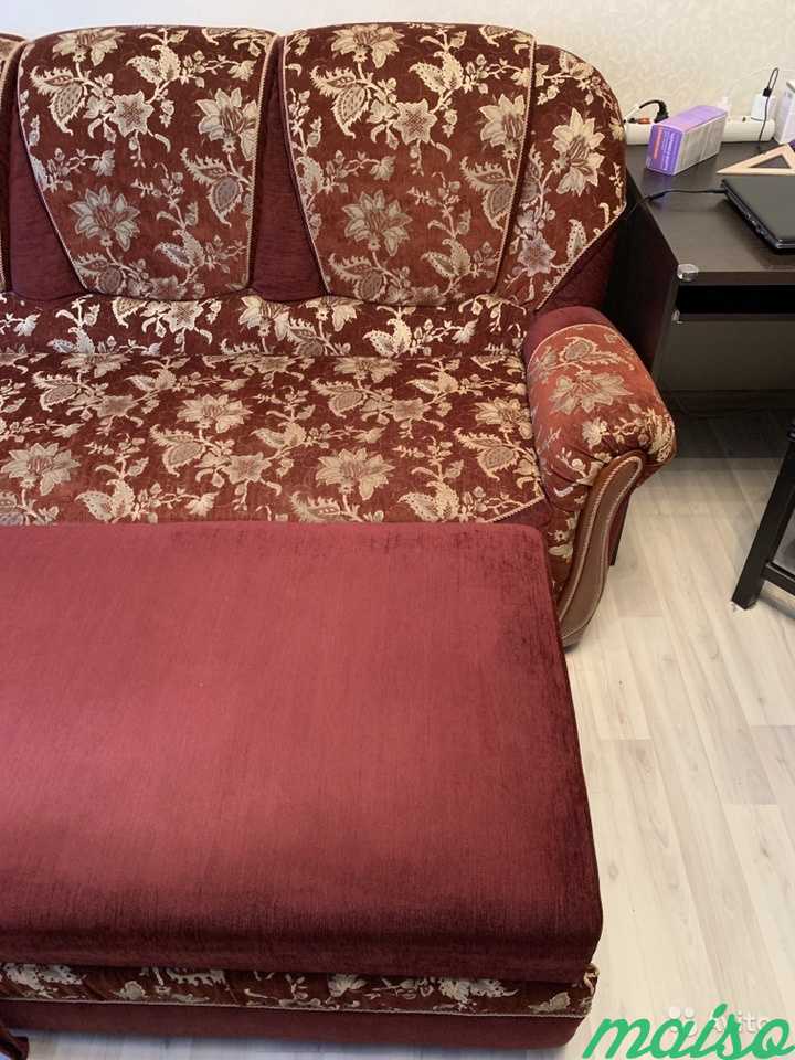 Винтажный угловой диван в Москве. Фото 4