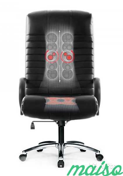 Офисное массажное кресло zenet ZET-1100 в Москве. Фото 2