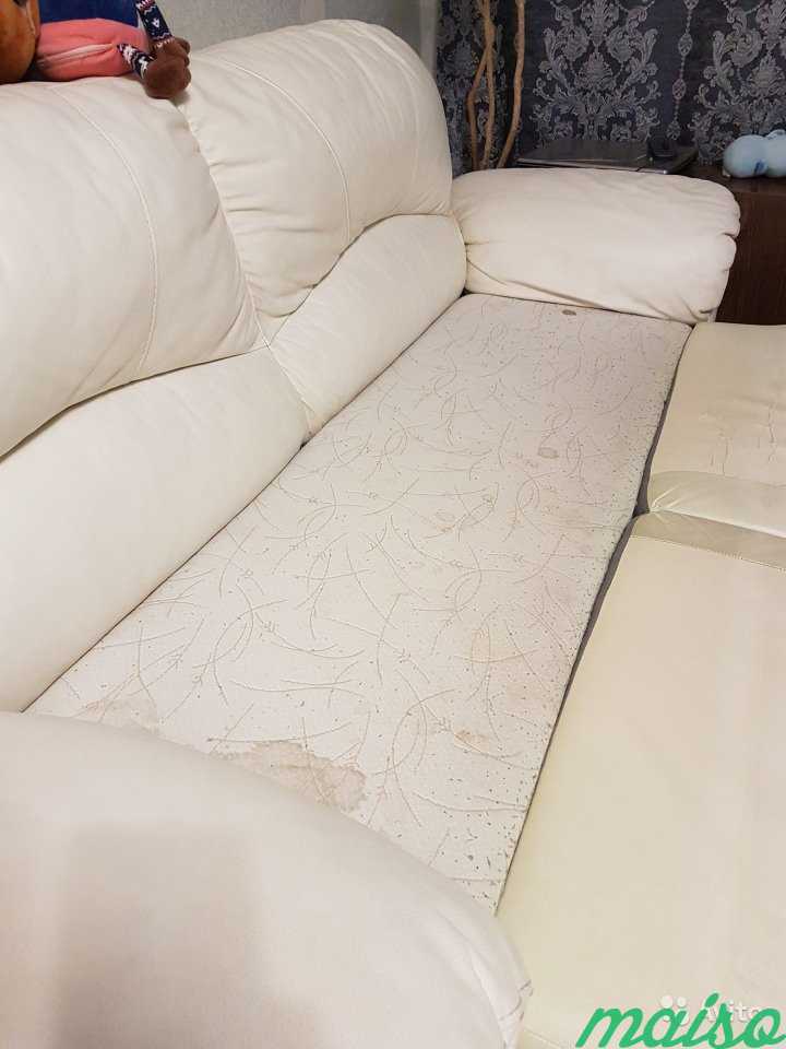 Кожаный диван-кровать Эвита в Москве. Фото 4