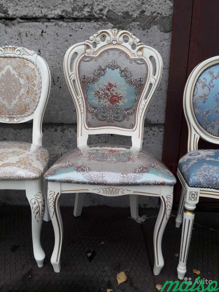 Стол и стулья Обеденная группа Барокко в Москве. Фото 8