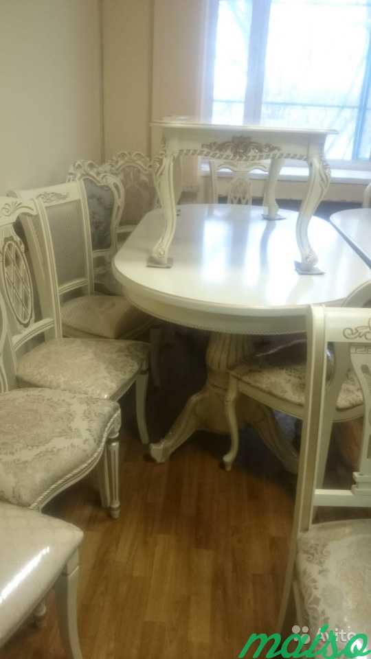 Стол и стулья Обеденная группа Барокко в Москве. Фото 10