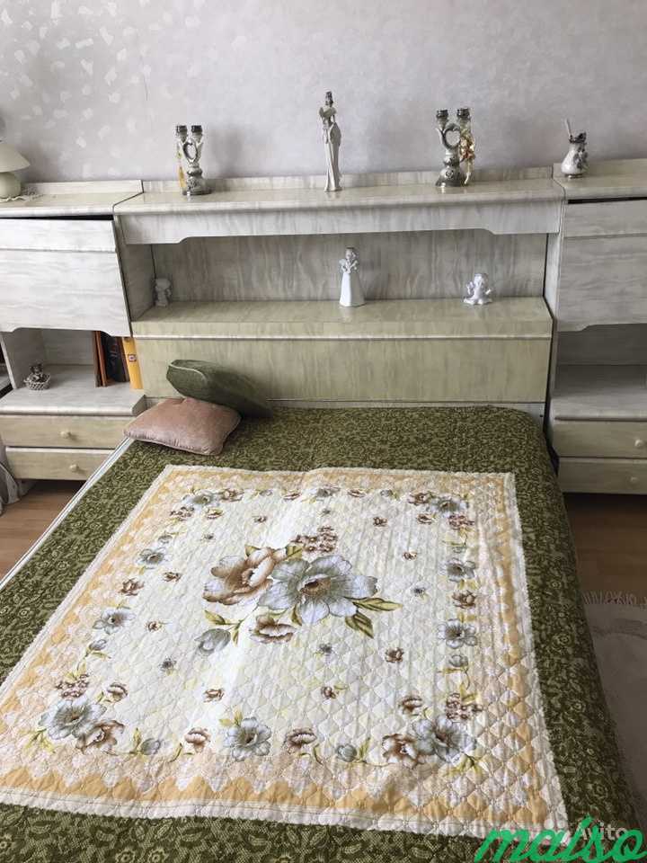 Кровать- матрас с прикроватной нишей и тумбочками в Москве. Фото 1
