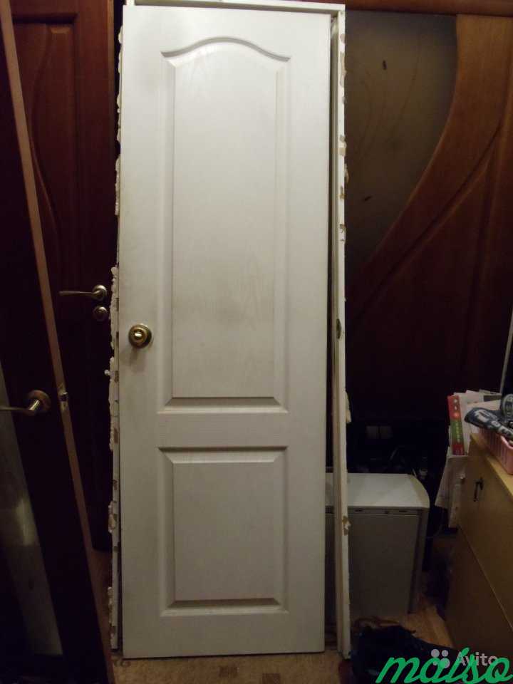 Дверь с коробкой и фурнитурой 190х60 в Москве. Фото 3