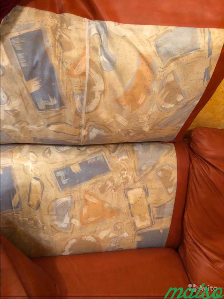 Кожаный диван Италия в Москве. Фото 5