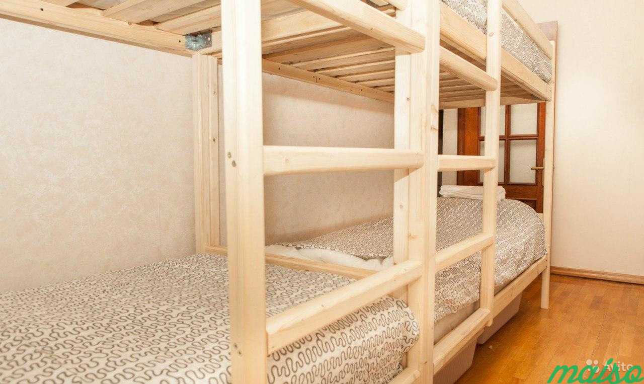 Двухъярусные кровати для хостелов и общежитий в Москве. Фото 4