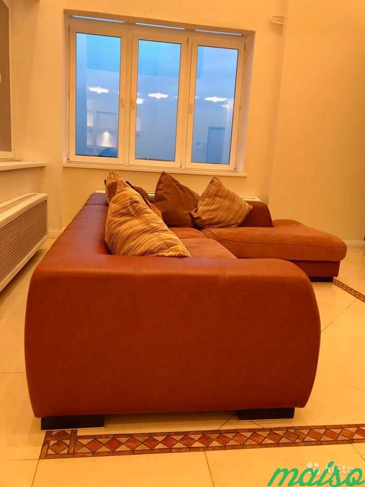 Кожаный диван, угловой Pushe в Москве. Фото 5