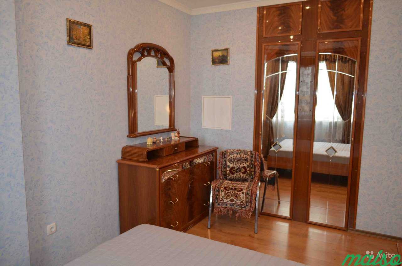 Кровать двуспальная, 2е тумбочки, комод для белья в Москве. Фото 2