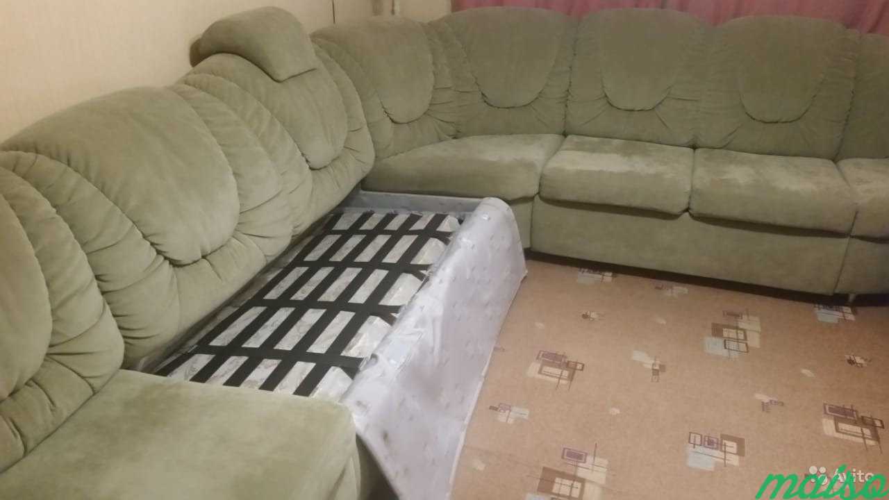 Качественный большой диван с раскладным механизмом в Москве. Фото 5