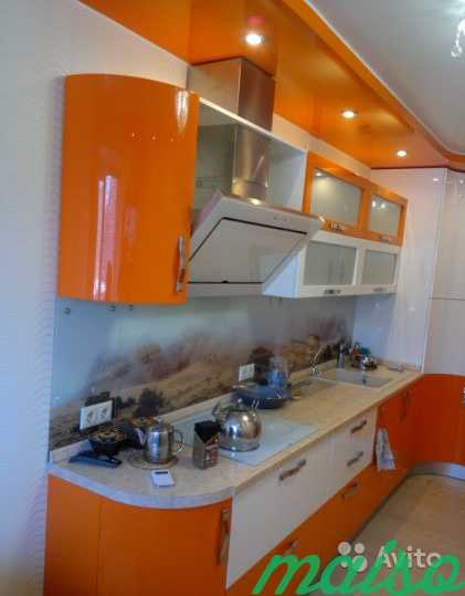 Кухня оранжевая в Москве. Фото 1