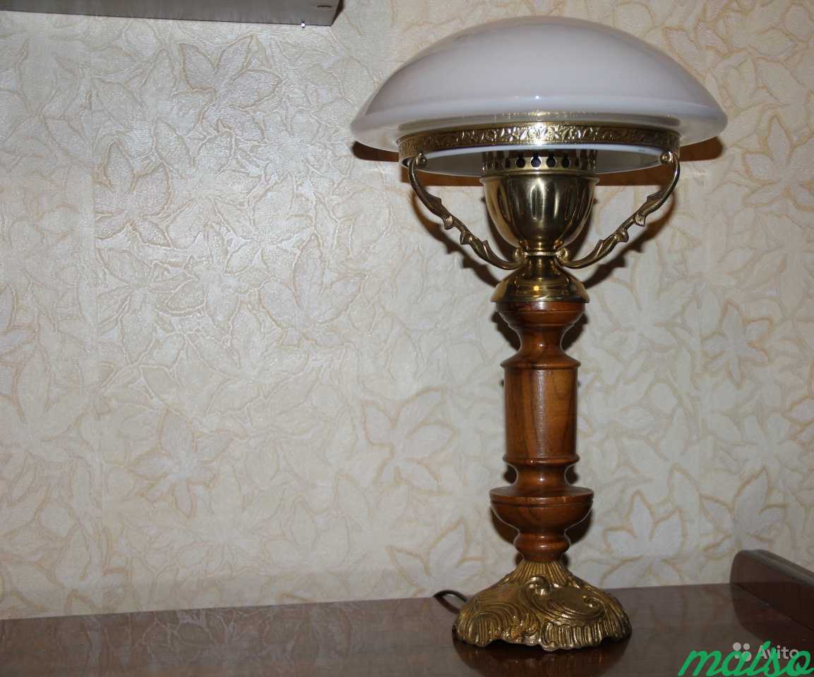 Лампа настольная из бронзы в Москве. Фото 2