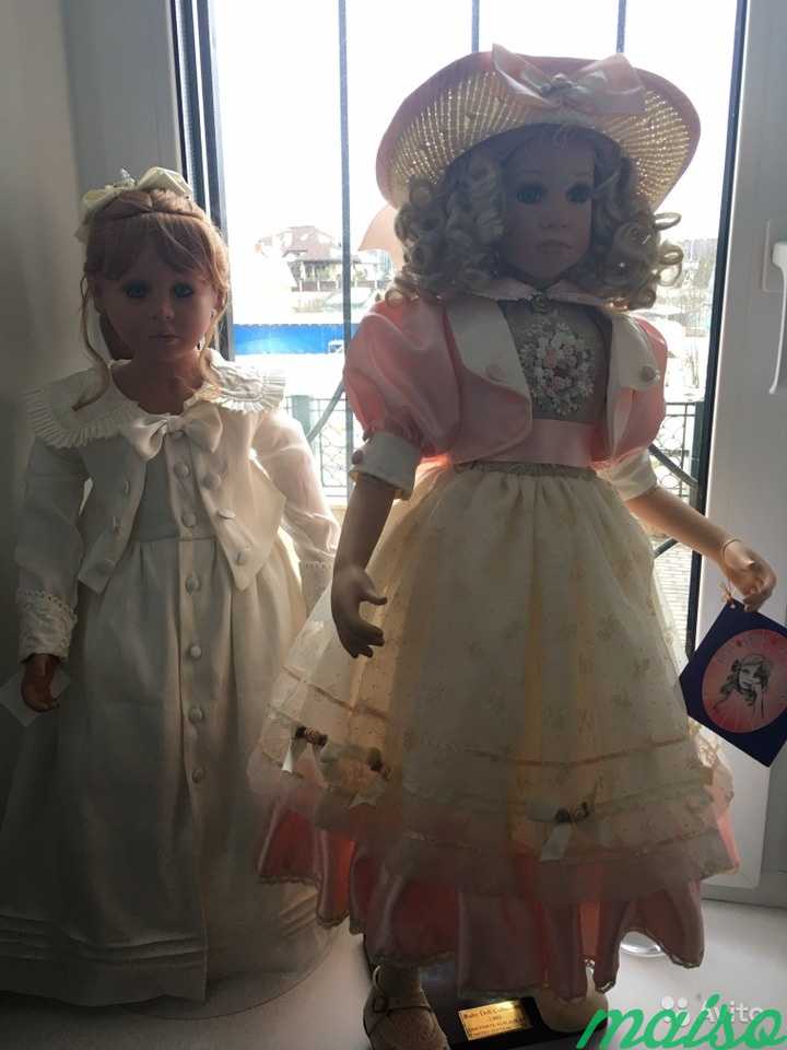 Коллекционная фарфоровая кукла в Москве. Фото 1