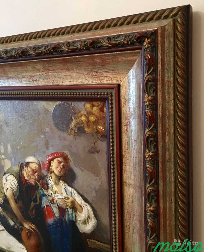 Картина в раме, холст, масло в Москве. Фото 2