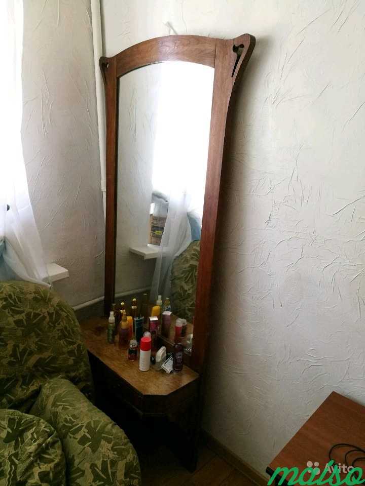 Зеркало столетнее большое с ящичками в Москве. Фото 3